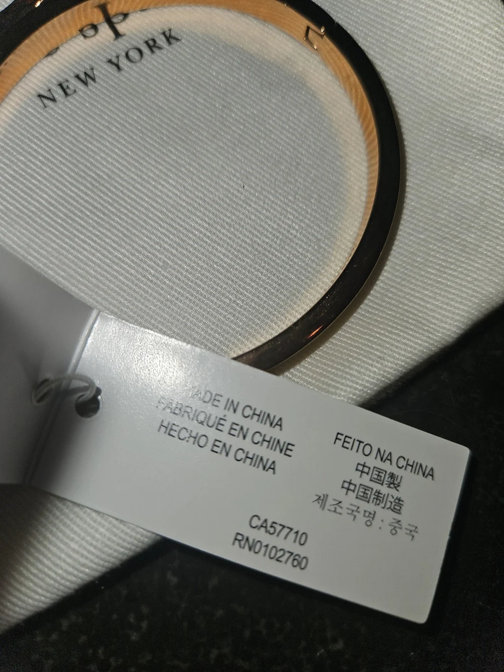 Kate Spade Ready Set Bow Bangle Bracelet Rose Gold Tone O0RU1567 - Picture 7 of 11